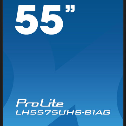 iiyama ProLite LH5575UHS-B1AG 55" IPS 4K UHD Digital Signage Display with Android OS