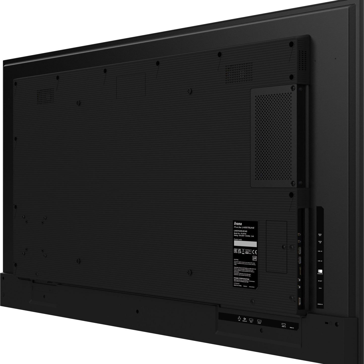 iiyama ProLite LH5575UHS-B1AG 55" IPS 4K UHD Digital Signage Display with Android OS