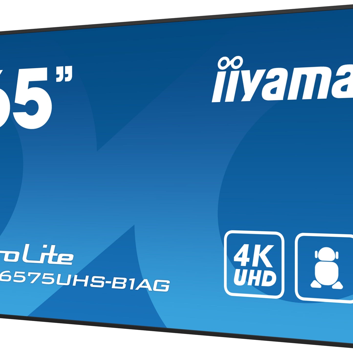 iiyama ProLite LH6575UHS-B1AG 65" IPS 4K UHD 24/7 Digital Signage Display with Android OS
