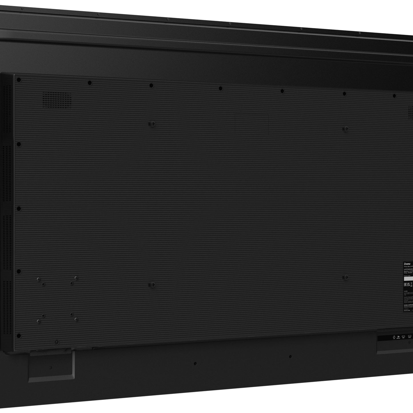 iiyama ProLite LH7575UHS-B1AG 75" 4K UHD 24/7 Display with Android OS, FailOver and Intel SDM slot