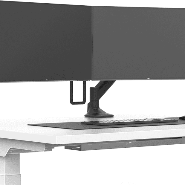 Metalicon TSR902-BK Levo Twin Screen Mounting Rail