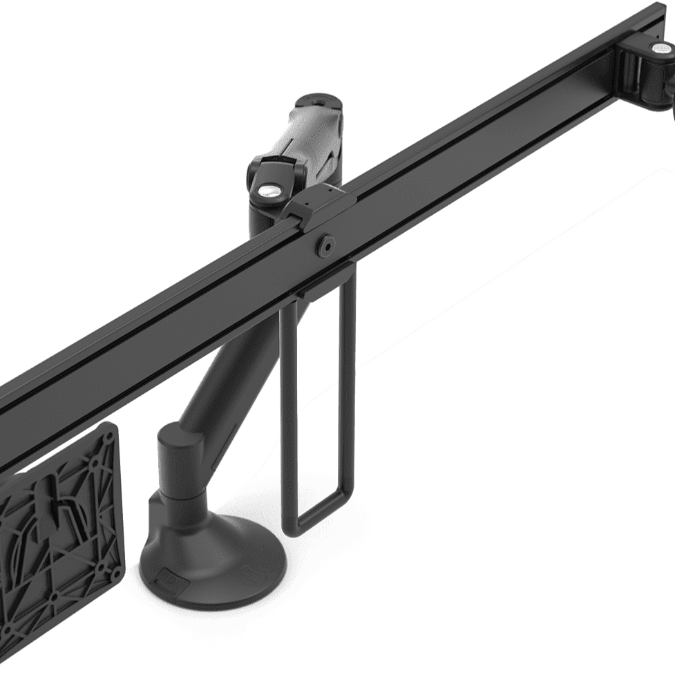Metalicon GMA922 Levo Twin Gas Lift Monitor Arm