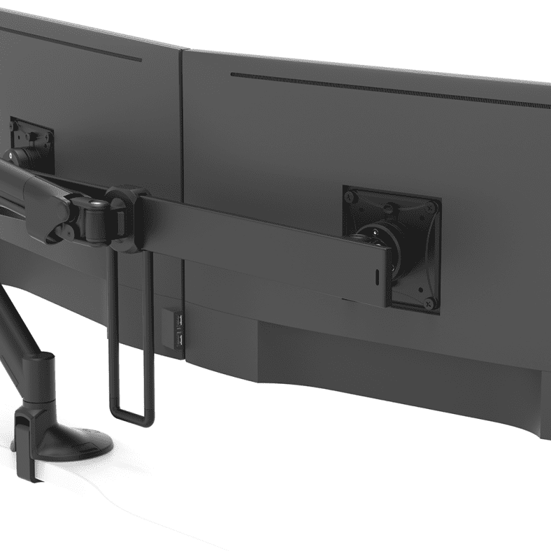 Metalicon TSR902-BK Levo Twin Screen Mounting Rail