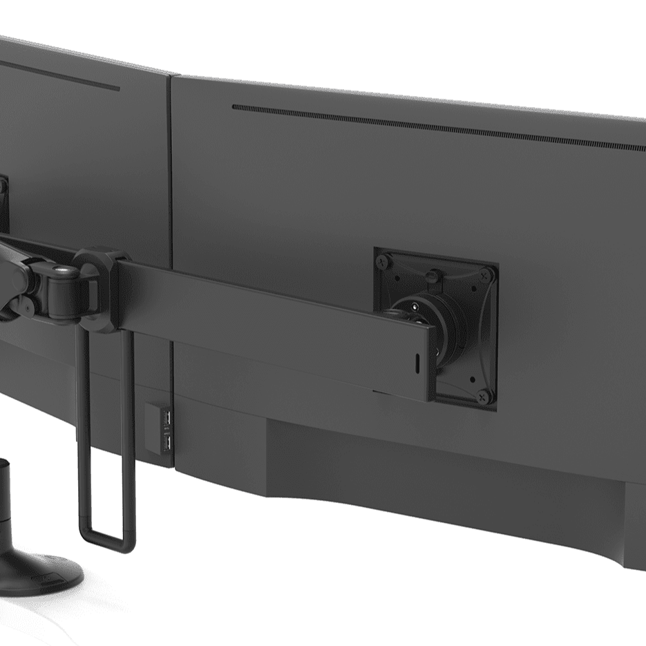 Metalicon GMA922 Levo Twin Gas Lift Monitor Arm