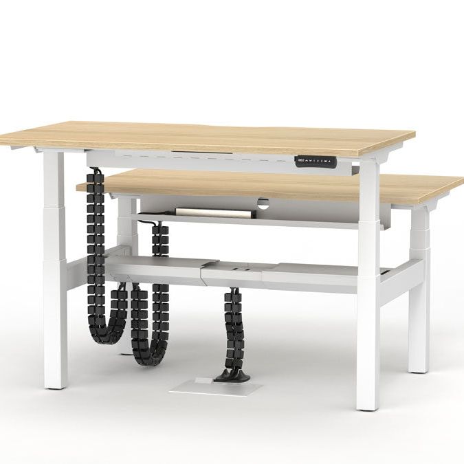 Metalicon VCS4/HAL Linx Cable Spine for Sit-Stand Desk with Limpet Magnet Attachment