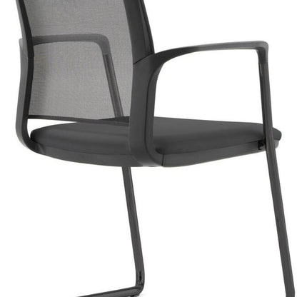 Formetiq B/MCMMC/BB-8033 Madrid Cantilever Mesh Chair With Integral Arms