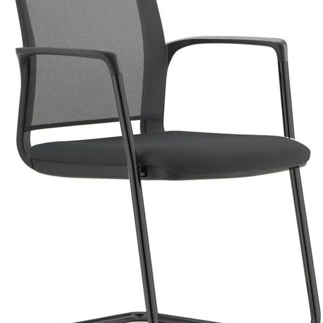 Formetiq B/MCMMC/BB-8033 Madrid Cantilever Mesh Chair With Integral Arms