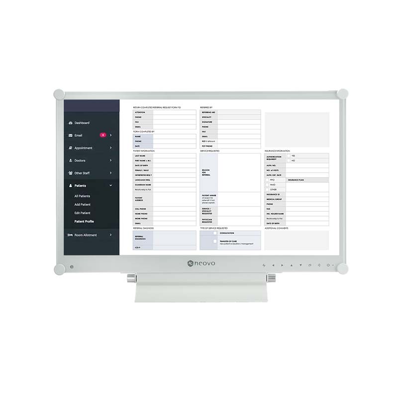 AG Neovo MX-2402 24’’ Medical Clinical Review Monitor