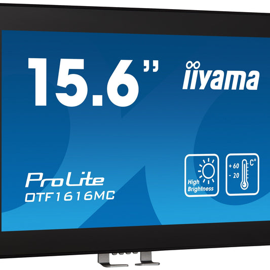 iiyama ProLite OTF1616MC-B1 15.6" PCAP IP65 Open Frame Touch Screen