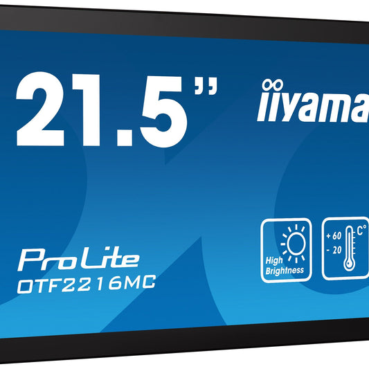 iiyama ProLite OTF2216MC-B1 22" PCAP Edge-to-Edge Open Frame Touch Screen