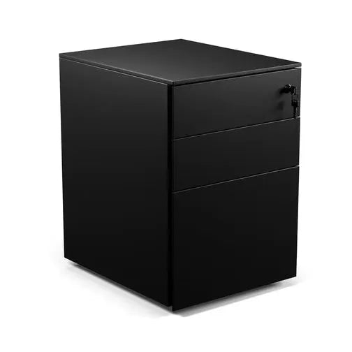 Formetiq PMS4521 Cube Steel Pedestal 2 Personal Drawers 1 File Drawer