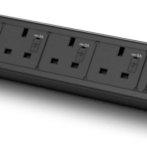 Metalicon DPM-4P1N2C(A/C) Boost Desktop Module - 4 Mains Power, 1 USB-A, 1 USB-C