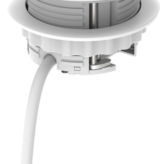 Metalicon S1-1P3C(1A/2C)1D1H Solo Plus In Desk Module, 1 Mains Power, 1 USB-A, 2 USB-C, 1 Ethernet Port, 1 HDM