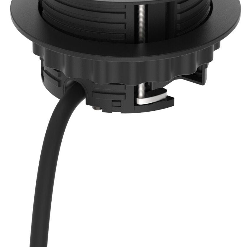 Metalicon S1-1P3C(1A/2C)1B Solo Plus In Desk Module, 1 Mains Power, 1 USB-A, 2 USB-C, 1 Blank Insert