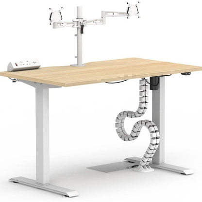 Formetiq B/SPBUNDLE2 Sit-Stand Desk & Accessories Bundle - Monitor Arm, Under Desk Power Module, Boost Power Module, Power Cable & Cable Spine