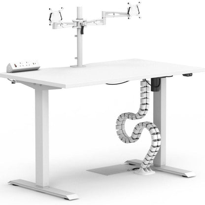Formetiq B/SPBUNDLE2 Sit-Stand Desk & Accessories Bundle - Monitor Arm, Under Desk Power Module, Boost Power Module, Power Cable & Cable Spine