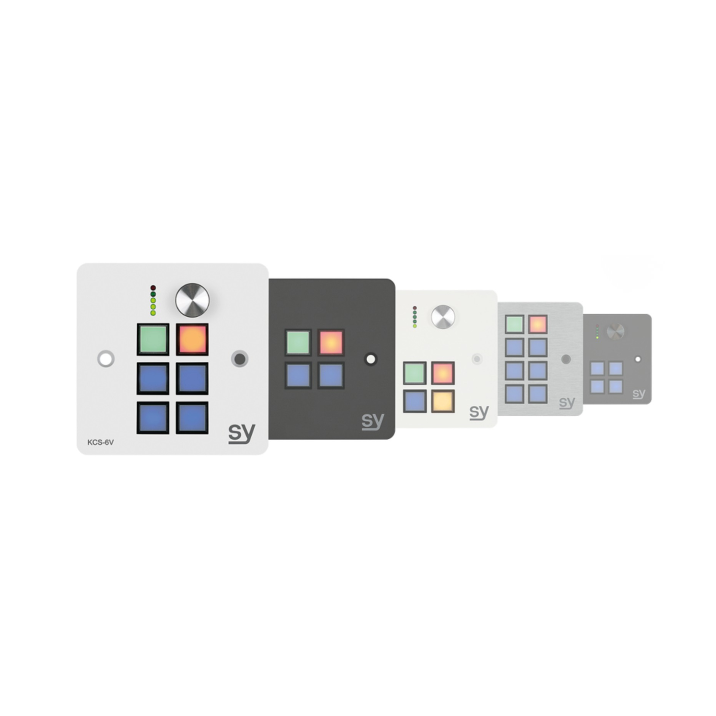 SY 4 button Keypad Controller. In WHITE