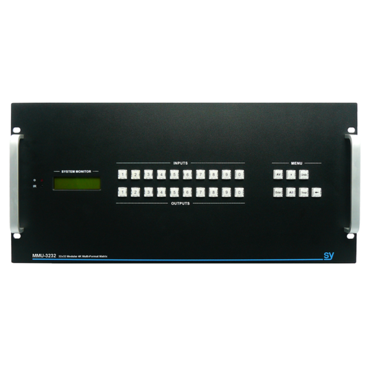 SY 32x32 UHD Multi-Format Matrix chassis