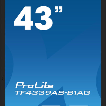 iiyama ProLite TF4339AS-B1AG 43" Open Frame All-in-One PCAP Interactive Touch Screen