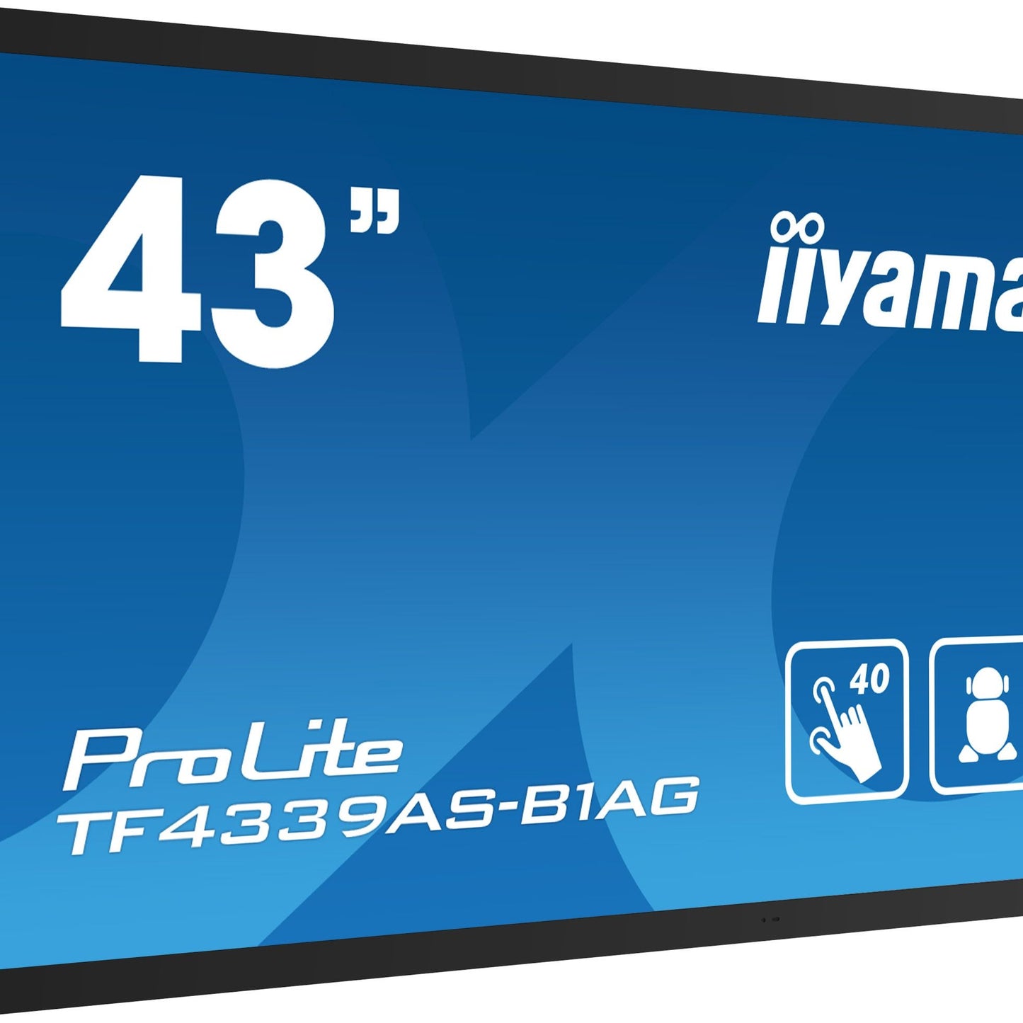 iiyama ProLite TF4339AS-B1AG 43" Open Frame All-in-One PCAP Interactive Touch Screen