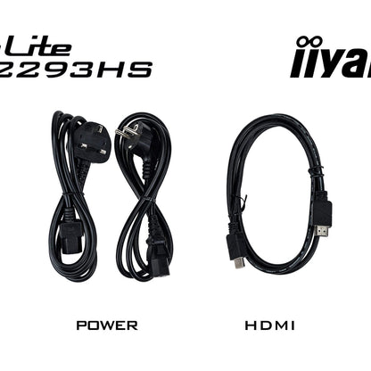 iiyama ProLite XU2293HS-B6 22" IPS Edge to Edge Display