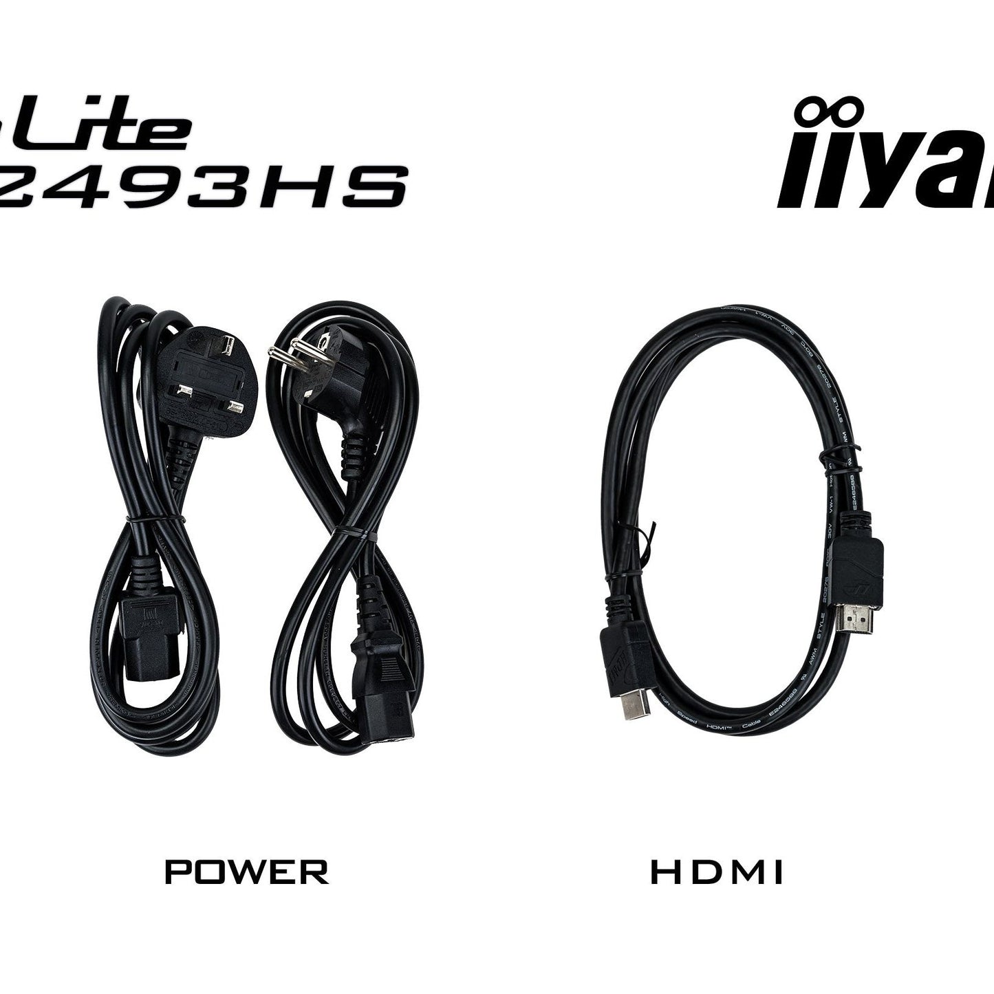 iiyama ProLite XU2493HS-B6 24” IPS 3-side borderless Desktop Monitor