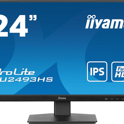iiyama ProLite XU2493HS-B6 24” IPS 3-side borderless Desktop Monitor