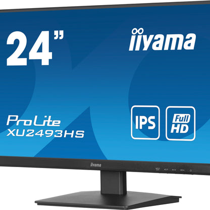 iiyama ProLite XU2493HS-B6 24” IPS 3-side borderless Desktop Monitor
