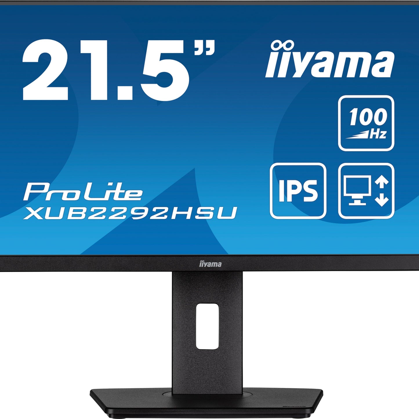 iiyama ProLite XUB2292HSU-B6 21.5" 100Hz IPS Display with Height Adjust Stand