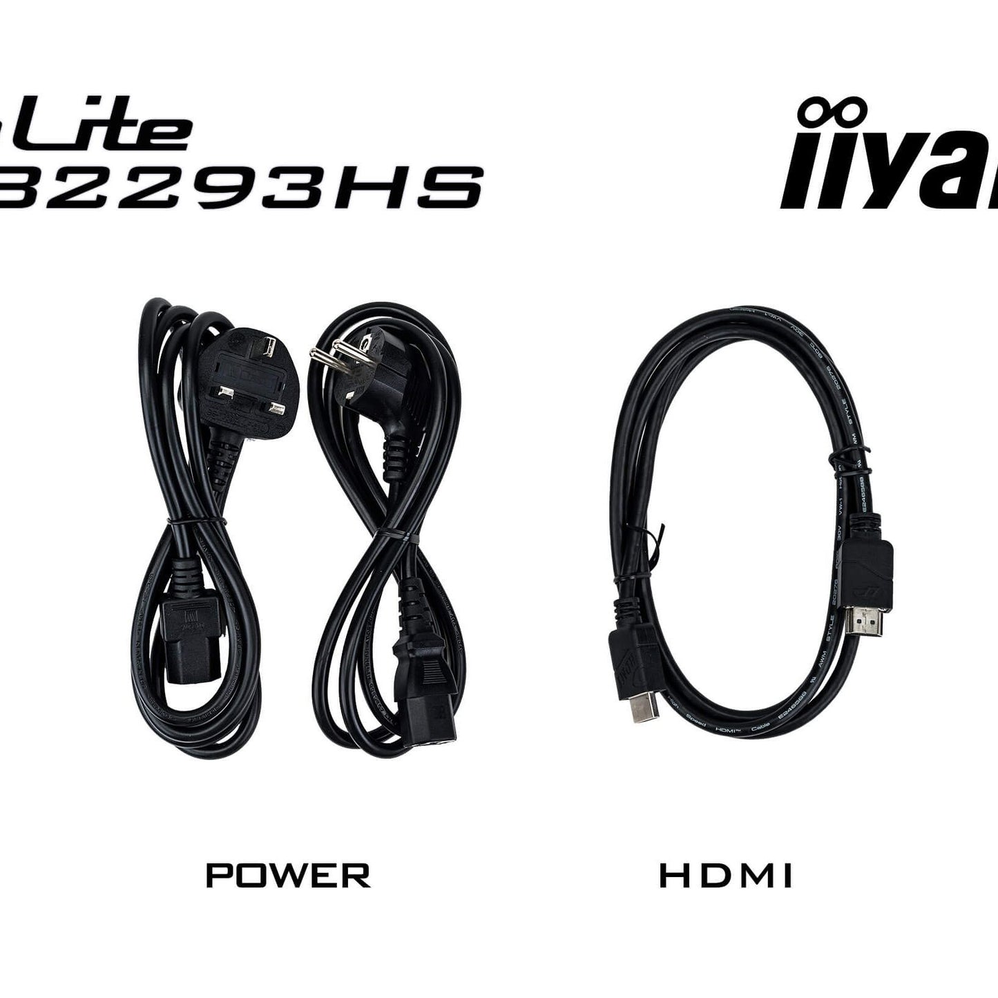 iiyama ProLite XUB2293HS-B6 22" IPS Edge to Edge Display with Height Adjust Stand