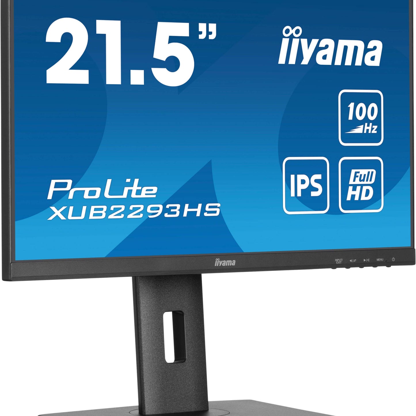 iiyama ProLite XUB2293HS-B6 22" IPS Edge to Edge Display with Height Adjust Stand