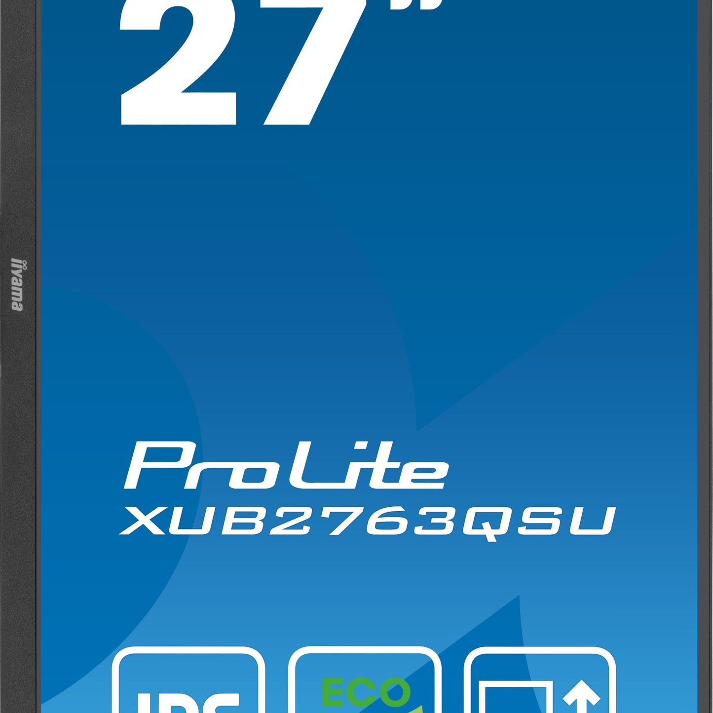 iiyama XUB2763QSU-B1 27" IPS QHD Desktop Monitor with B-Class Energy Rating
