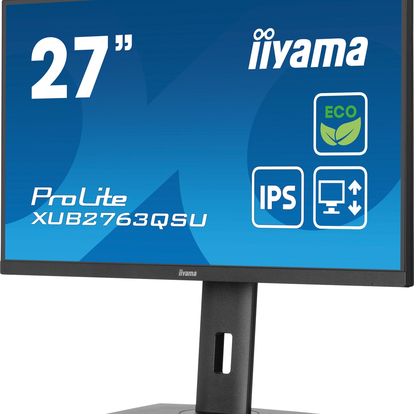 iiyama XUB2763QSU-B1 27" IPS QHD Desktop Monitor with B-Class Energy Rating