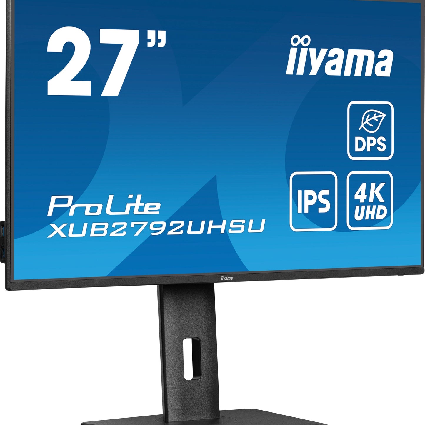 iiyama ProLite XUB2792UHSU-B6 27" 27’’ IPS 4K Ultra Slim DPS Monitor with Height Adjust Stand
