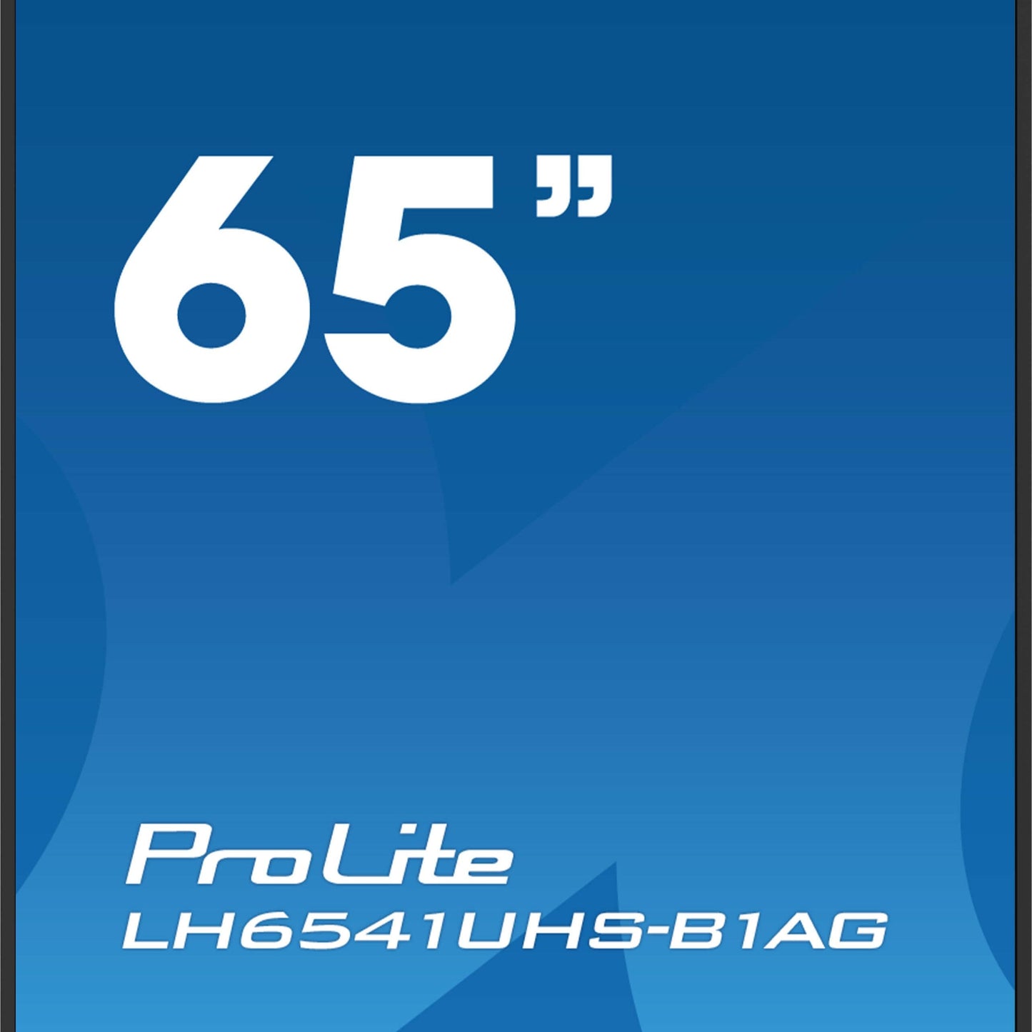 iiyama LH6541UHS-B1AG Signage Display 163.8 cm (64.5") LCD 500 cd/m² 4K Ultra HD Black 24/7