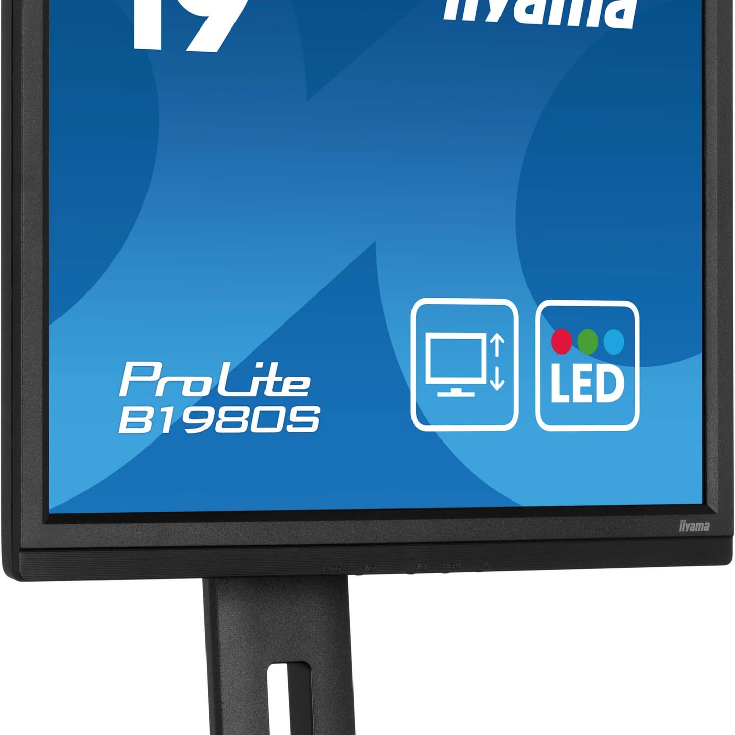 iiyama ProLite B1980S-B1 computer monitor 48.3 cm (19") 1280 x 1024 pixels VGA LED Black