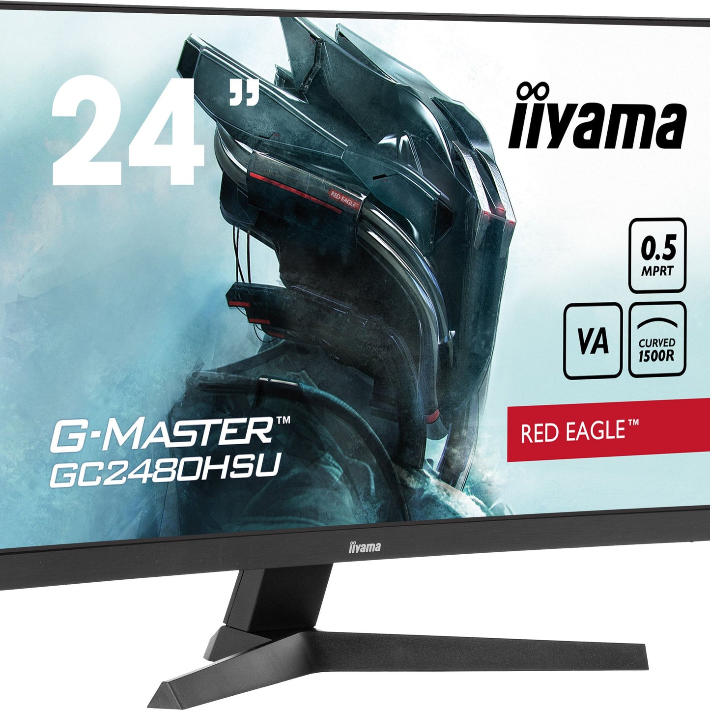 iiyama G-MASTER GC2480HSU-B1 computer monitor 61 cm (24") 1920 x 1080 pixels Full HD LED Black
