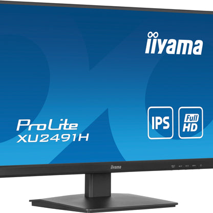 iiyama ProLite XU2491H-B1 computer monitor 60.5 cm (23.8") 1920 x 1080 pixels Full HD LED Black