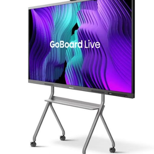 Hisense GoBoard Live 86MR6DE 86" 4K Ultra HD Interactive Touch Screen with Android 13, WiFi, & Built-in 4K Camera