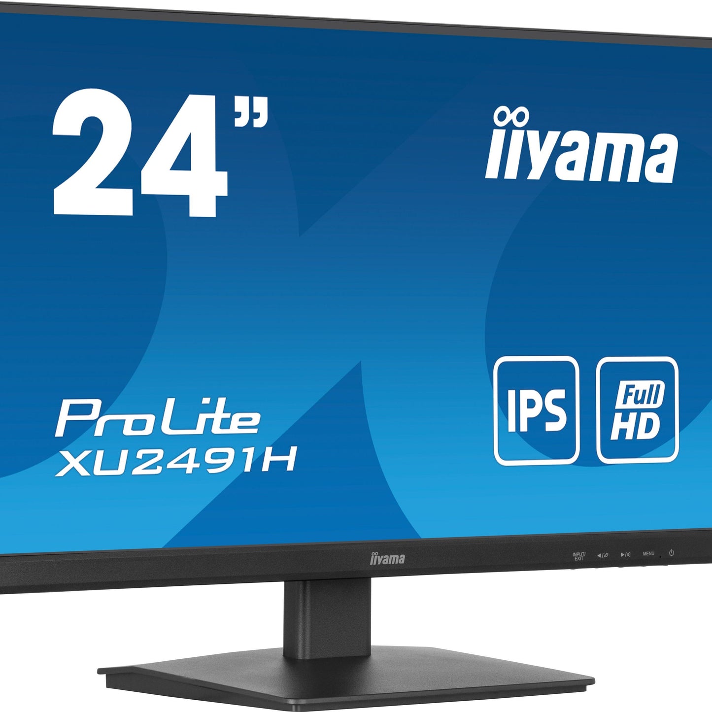 iiyama ProLite XU2491H-B1 computer monitor 60.5 cm (23.8") 1920 x 1080 pixels Full HD LED Black