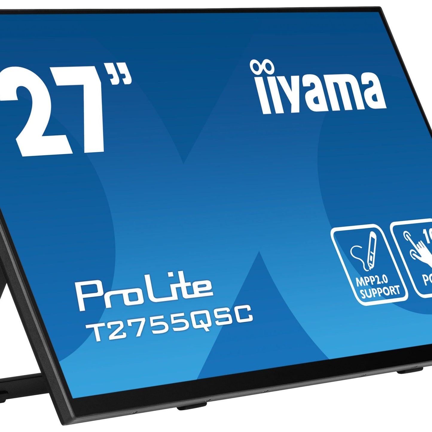 iiyama ProLite T2755QSC-B1 computer monitor 68.6 cm (27") 2560 x 1440 pixels Full HD LCD Touchscreen Black