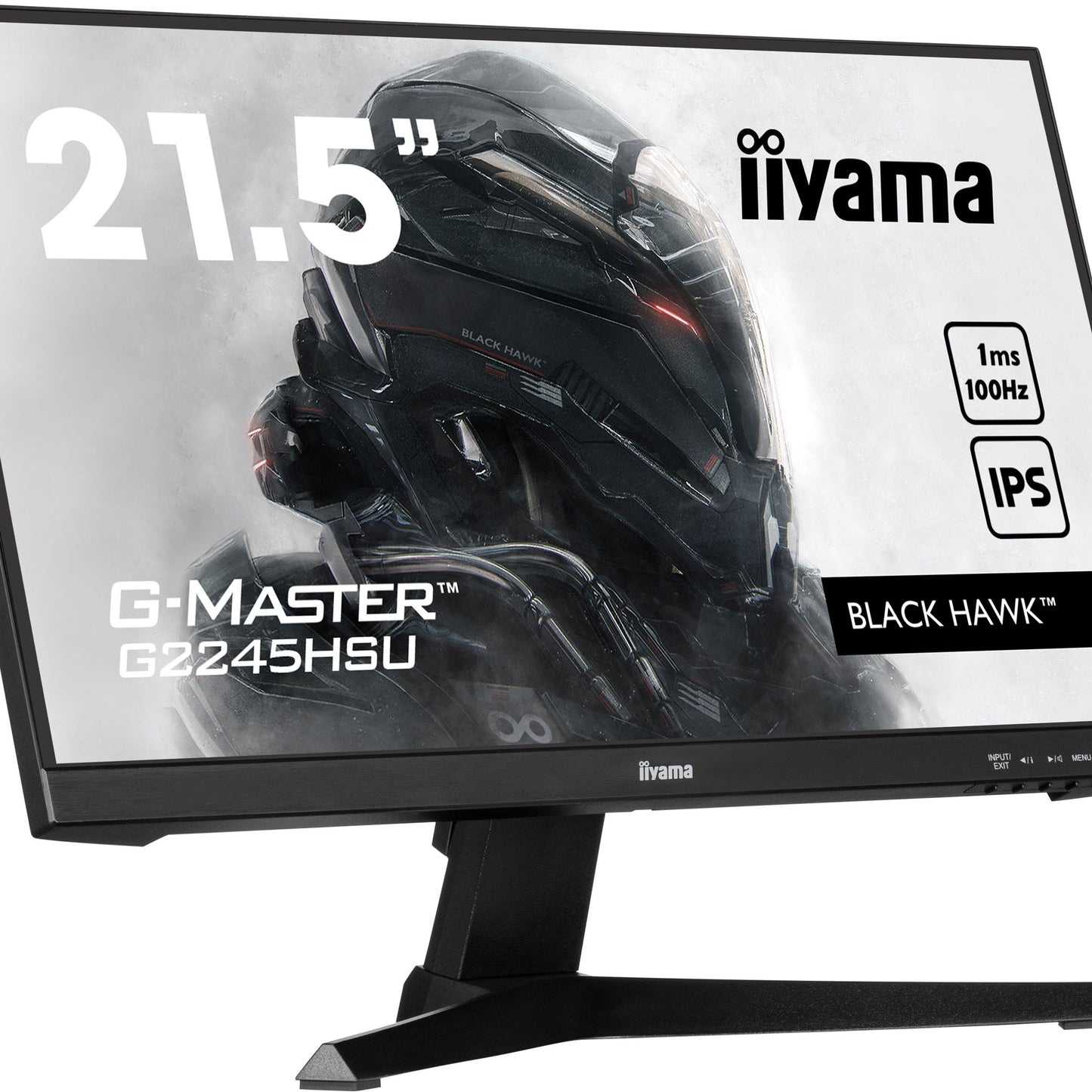 iiyama G-MASTER G2245HSU-B2 LED display 55.9 cm (22") 1920 x 1080 pixels Full HD Black
