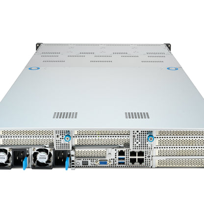 ASUS RS720A-E12-RS24U Socket SP5 Rack (2U) Black, Silver