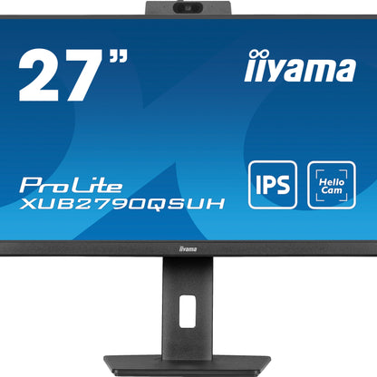 iiyama ProLite XUB2790QSUH-B1 computer monitor 68.6 cm (27") 2560 x 1440 pixels 4K Ultra HD LED Black