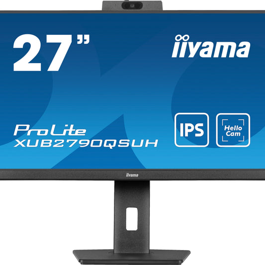 iiyama ProLite XUB2790QSUH-B1 computer monitor 68.6 cm (27") 2560 x 1440 pixels 4K Ultra HD LED Black