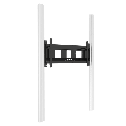 Conen PYKLE-IFPD-W Wall Mounted 2 Pylon System For Displays From 65-86" Electrical Height Adjustable, 70 Cm Stroke, With Wideboard Side Wings