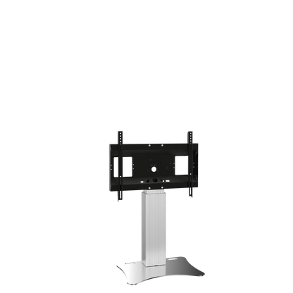 Conen SCETAPL Motorized Display Stand With 50 Cm Of Vertical Travel Column Silver Anodized, Center Of Display 98,8 - 148,8 Cm, Floor Plate