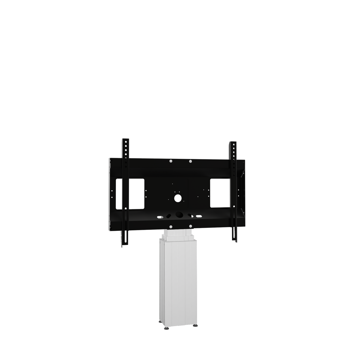 Conen SCETAW3535 Motorized Monitor Wall Mount, 70 Cm Of Vertical Travel Column Silver Anodized
