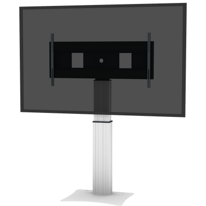 Conen SCEXLP Motorized Xl Display Mount & Monitor Stand, 50 Cm Of Vertical Travel Column Silver Anodized, Center Of Display 121 - 171 Cmfloor Plate