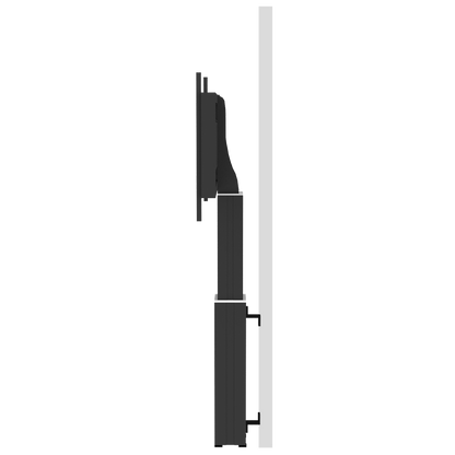 Conen SCEXLWLB Motorized Xl Monitor Wall Mount, 50 Cm Of Vertical Travel Column Black Anodized, Center Of Display 99,5 - 149,5 Cm